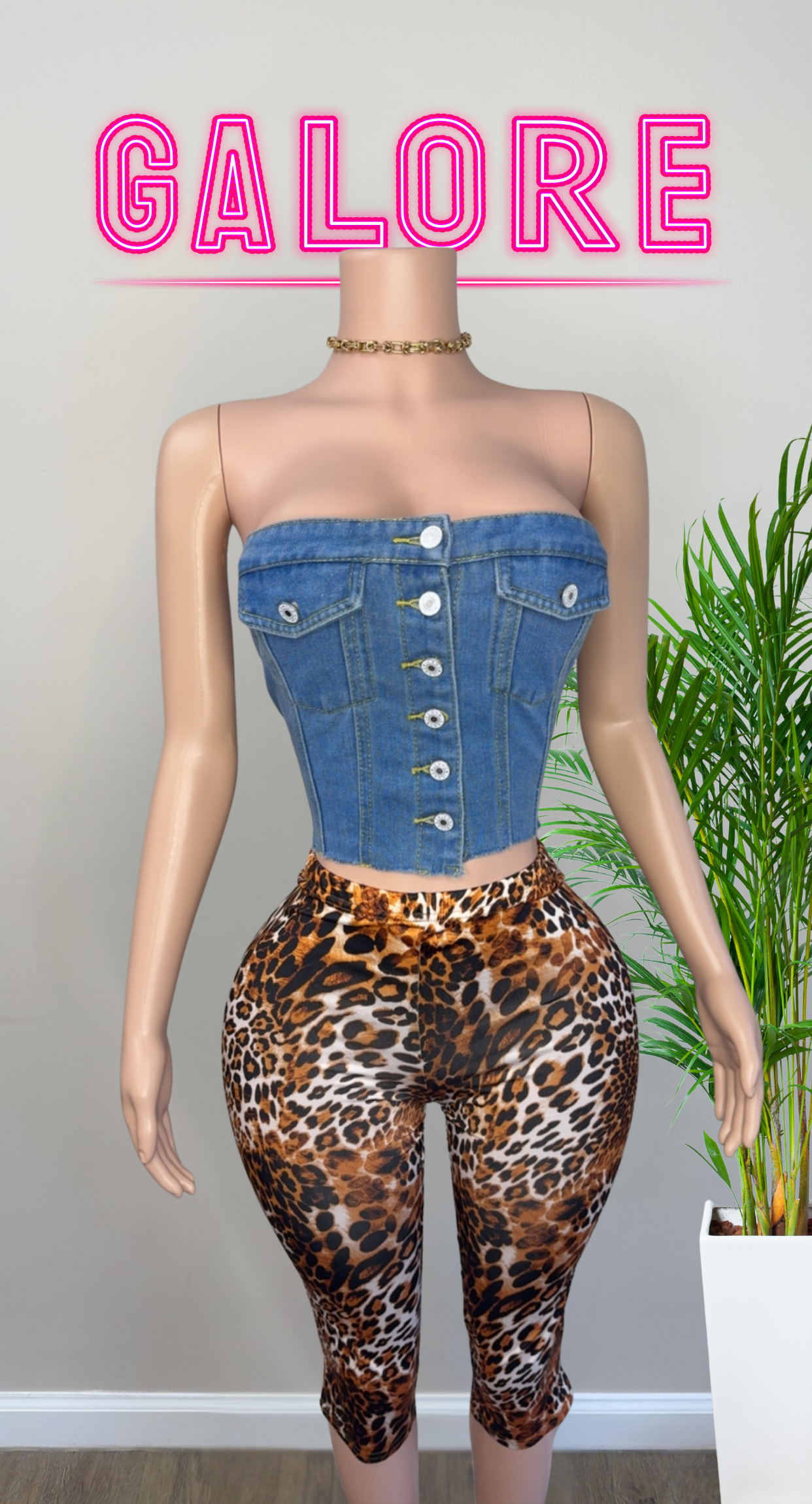 Leopard Two Piece Set